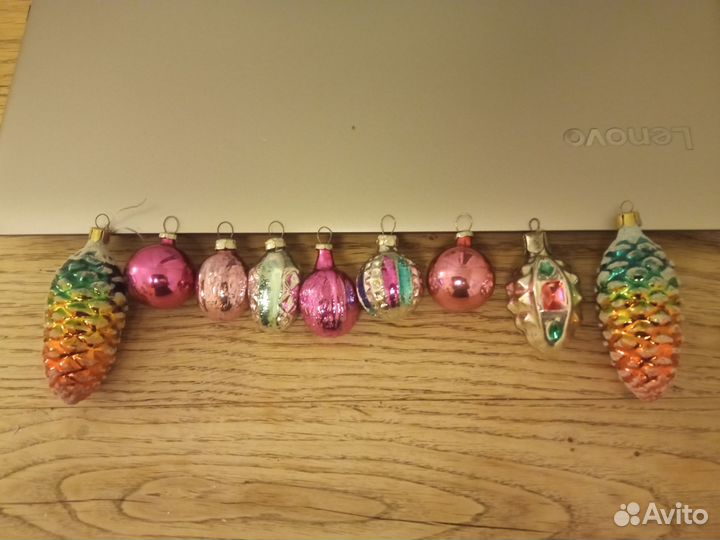 Елочные игрушки СССР советские