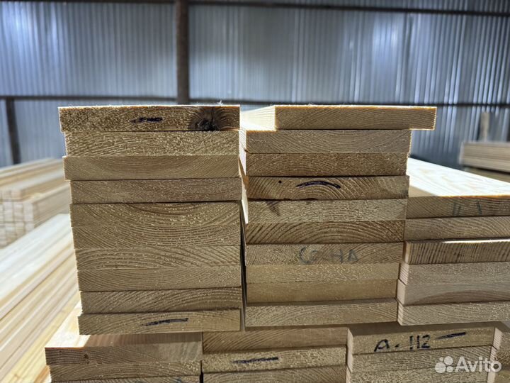 Доска профилированная строганная сухая