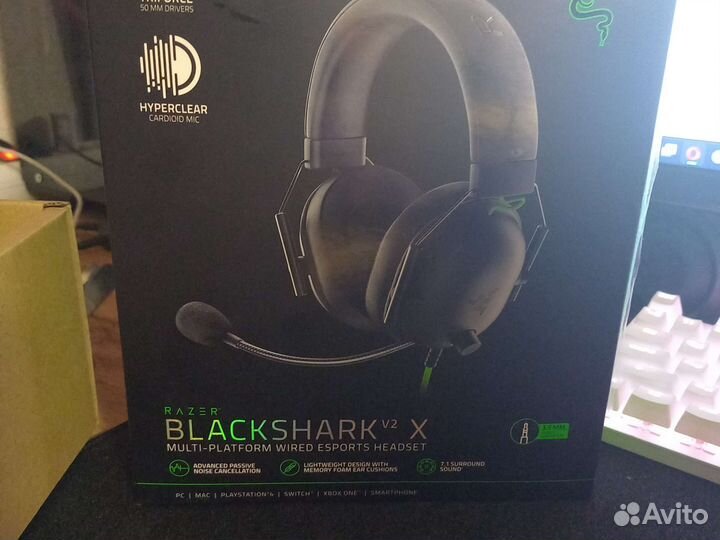 Игровые наушники Razer