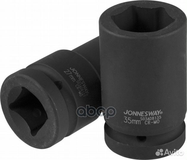 Головка торцевая ударная глубокая 1 DR, 32 мм S