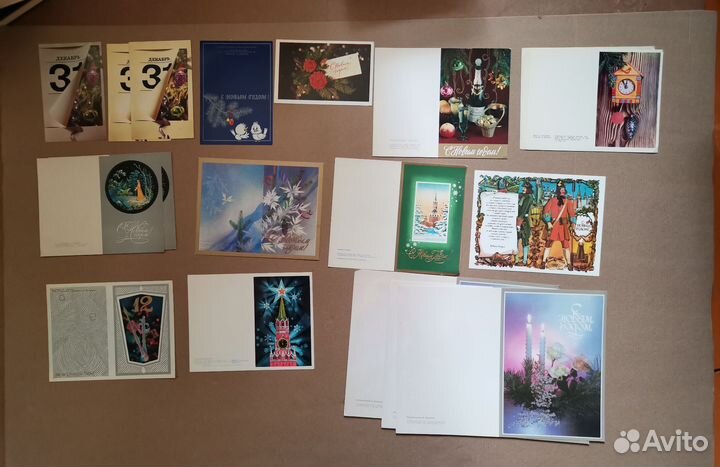 Открытки СССР с новым годом обновлено