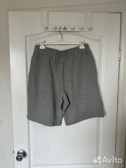 Серые трикотажные шорты