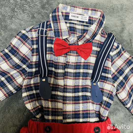 Костюм для мальчика с бабочкой 86-92