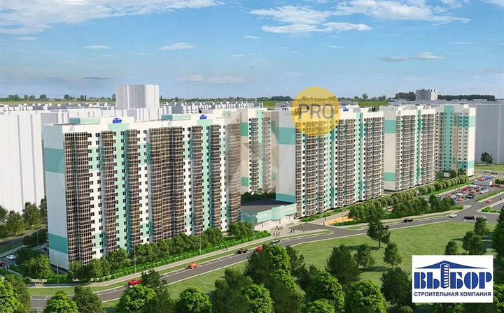 1-к. квартира, 37,9 м², 13/17 эт.