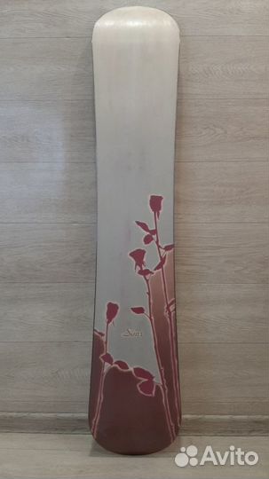 Сноуборд Sims Tina 143 белый б/у