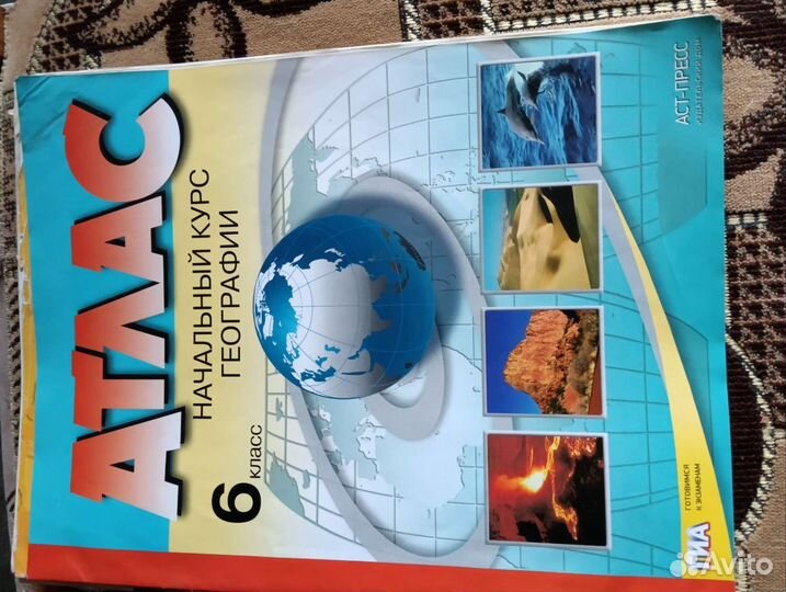 Атласы, рабочие тетради 6 класс 5 класс