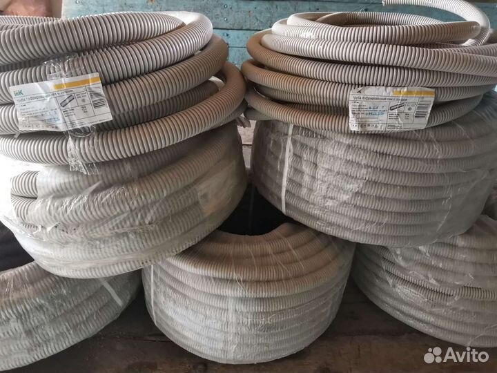 Гофротруба пвх с зондом