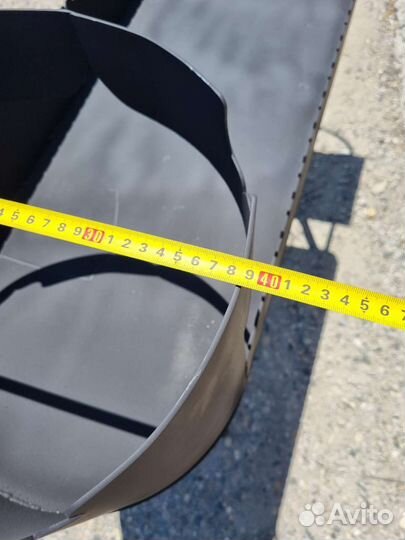 Мангал с подставкой под казан