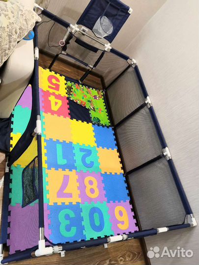 Большой детский манеж