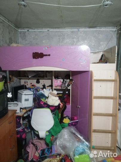 Кровать чердак