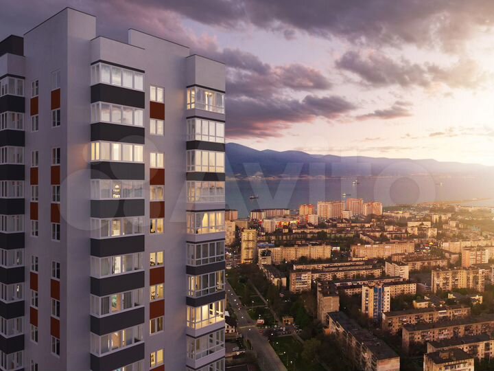 2-к. квартира, 56,8 м², 19/24 эт.