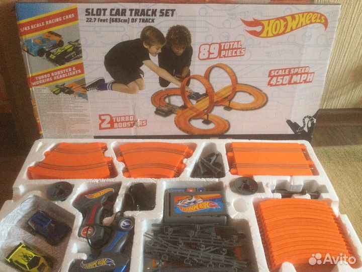 Hot wheels трек 683 см