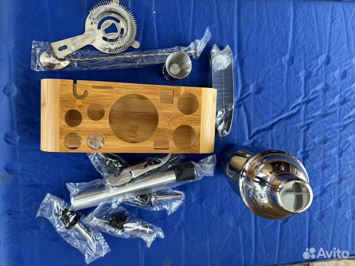 Шейкер металлический для коктейлей