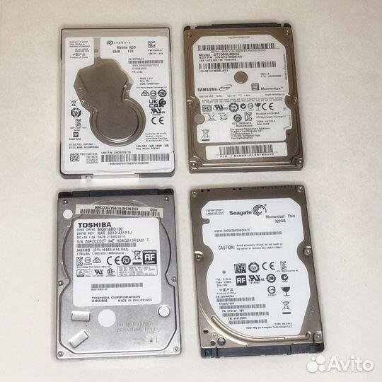 Жесткие диски hdd 2.5