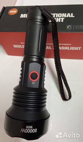 Фонарик металлический