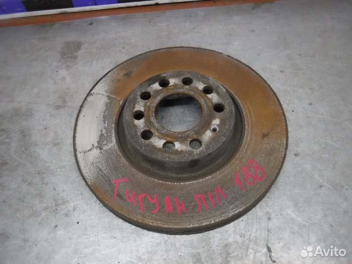 Тормозной диск передний левый Volkswagen Tiguan