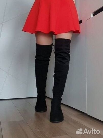 Сапоги ботфорты