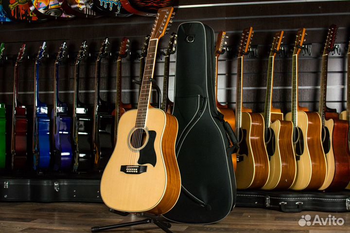 12-струнная акустическая гитара Homage + Аксессуар