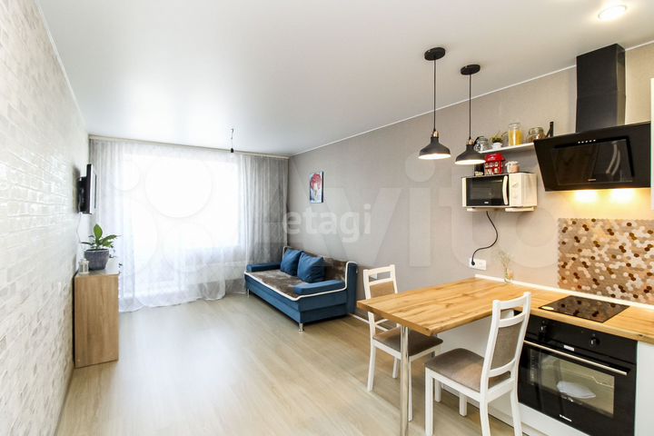 Квартира-студия, 26,6 м², 18/19 эт.