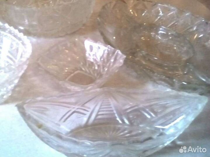 Раритет: Рюмки Стопки Хрусталь Фарфор