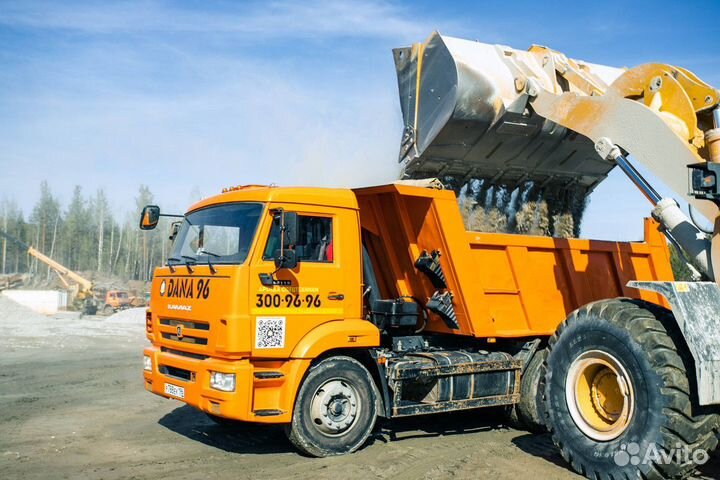 Доставка отсева камазом (772)