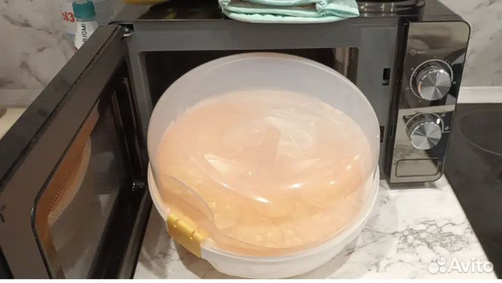 Стерилизатор пароварка для свч maman