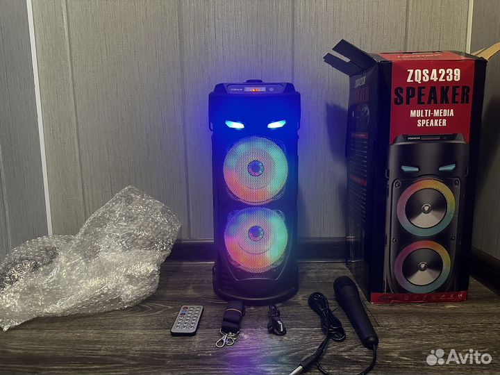 Беспроводная блютуз колонка большая