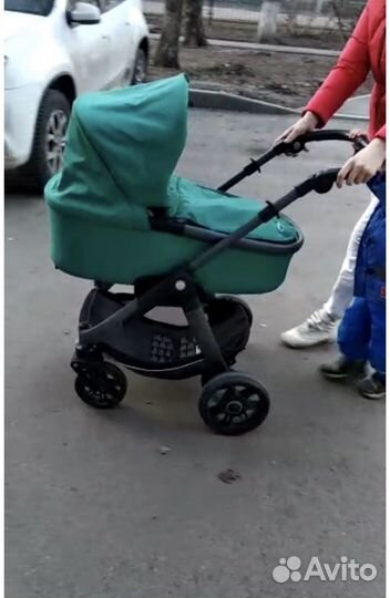 Коляска teutonia cosmo v4 2 в 1 + два конверта