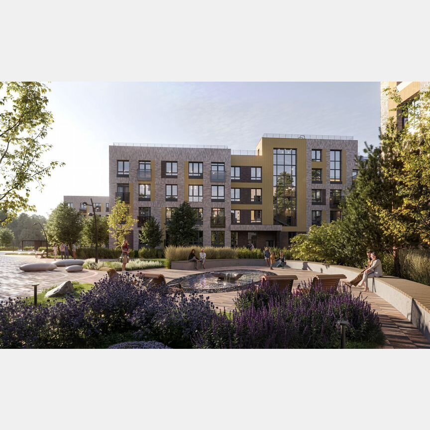 2-к. квартира, 65,1 м², 1/4 эт.