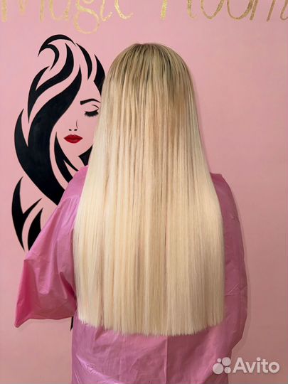 Наращивание биопротеиновых волос