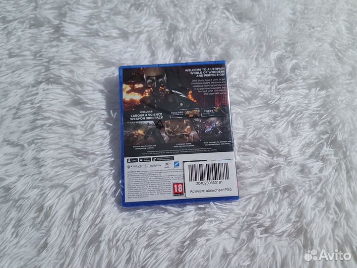 PS5. Atomic Heart. Новый диск, в плёнке