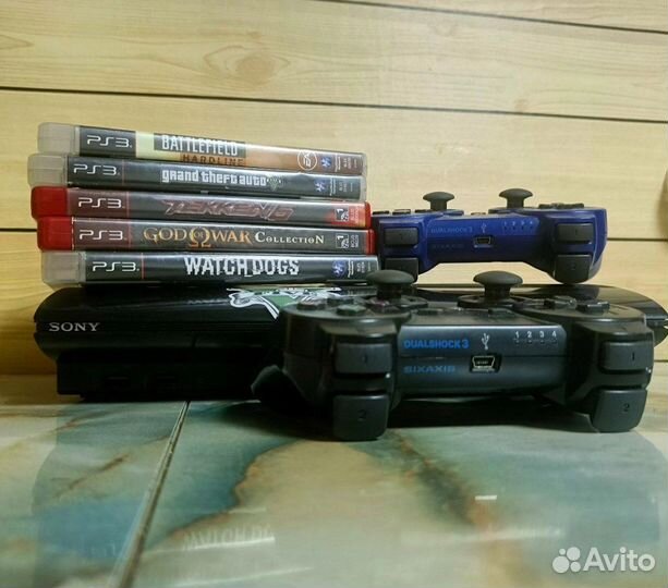 Игровая приставка ps3 slim 500 gb