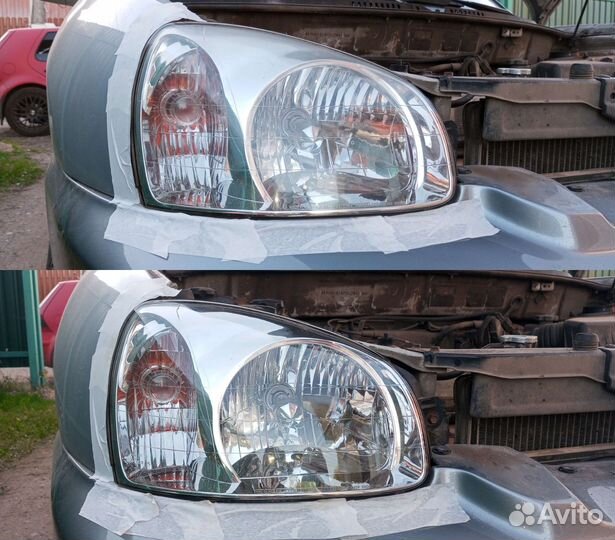 Полировка фар полировка авто