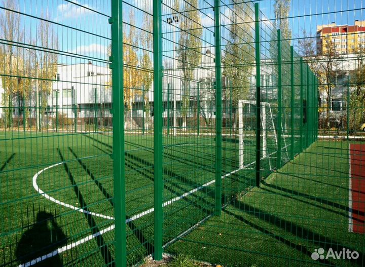 Забор из 3D сетки под ключ + Установка + Доставка