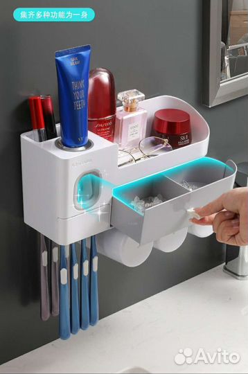 Органайзер в ванную комнату / полка для ванной