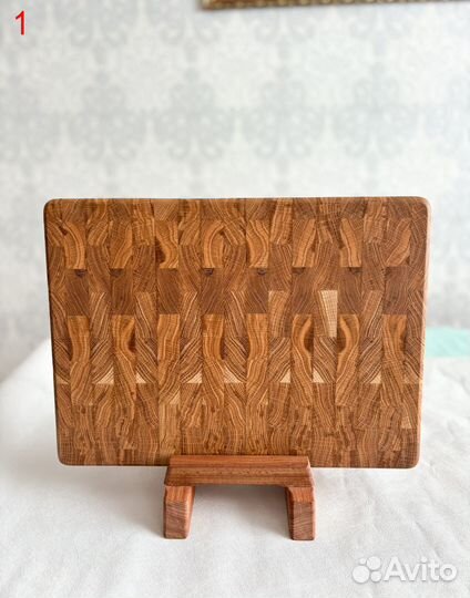 Торцевые разделочные доски из дуба