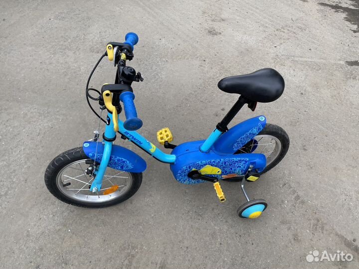 Велосипед детский от 3-5 лет btwin 14”