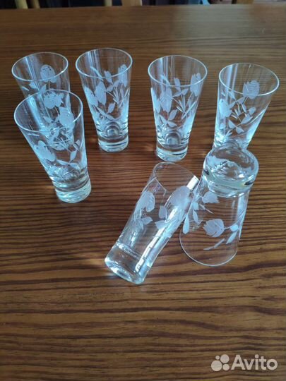 Бокалы фужеры рюмки СССР винтаж