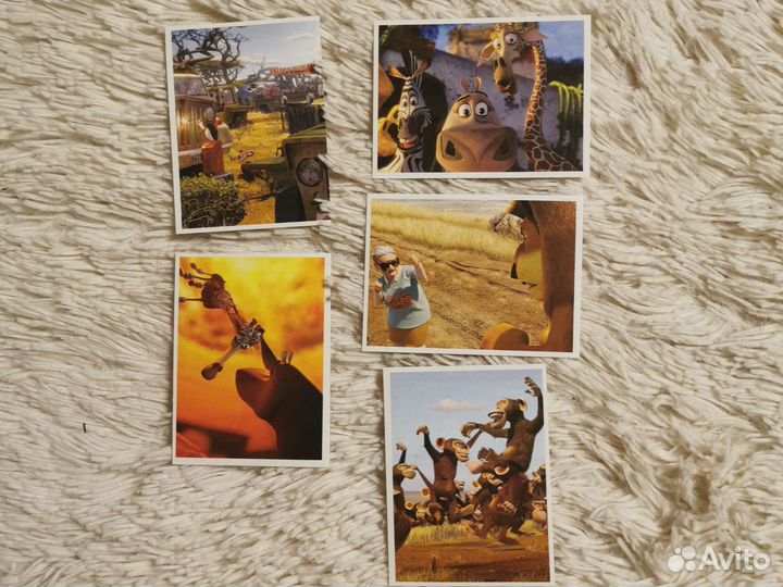 Наклейки Мадагаскар 2