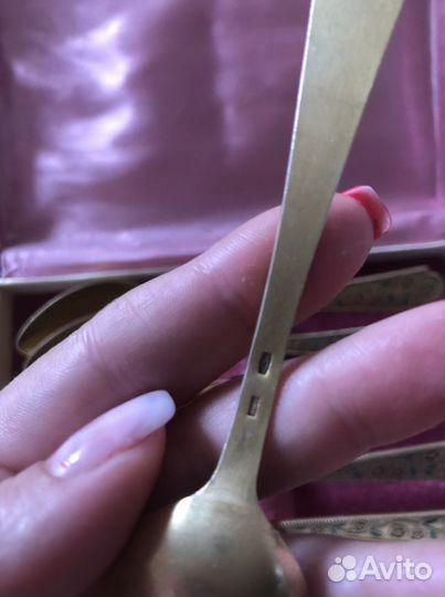 Серебрянные ложки СССР 875 проба