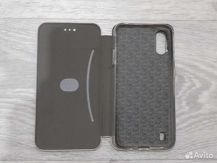 Новый чехол книжка Samsung A01