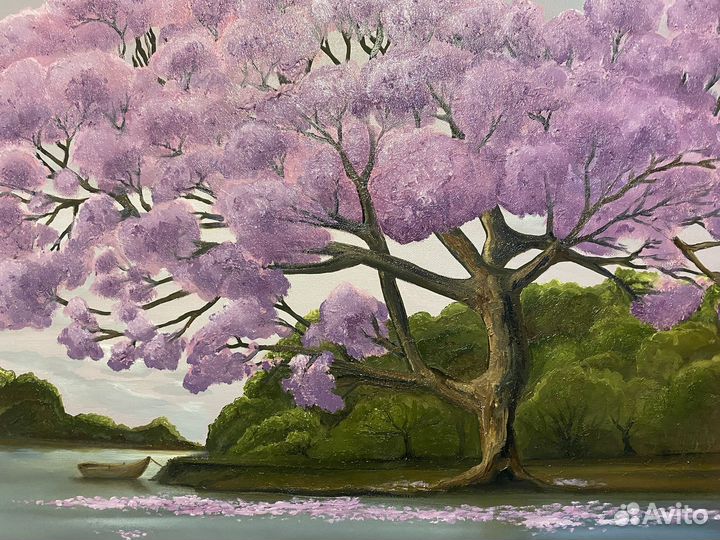 Картина маслом на холсте пейзаж