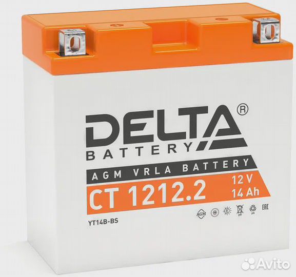 CT 1212.2 (14 A) Delta Аккумуляторная батарея