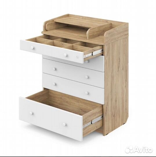 Пеленальный комод с органайзером