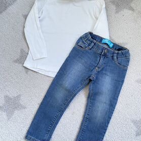 Джинсы лосины zara old navy гардероб 2-4 года