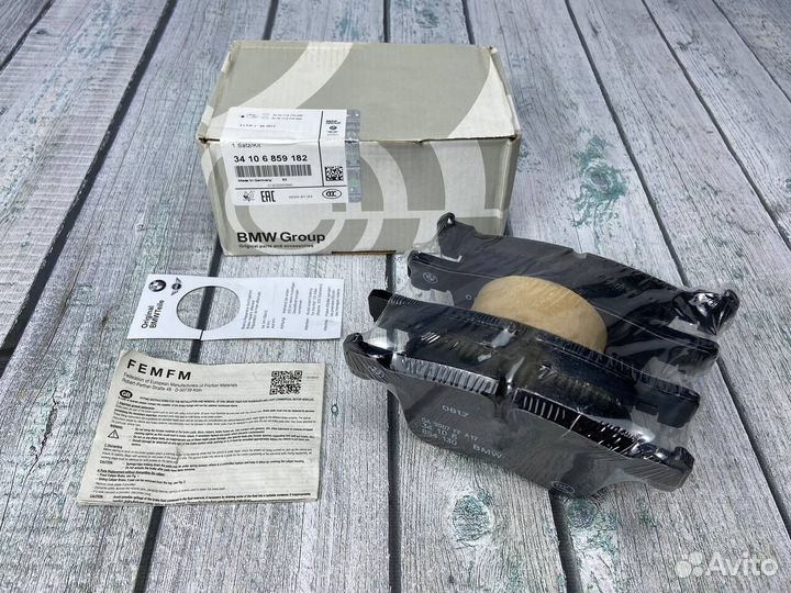 Оригинальные колодки перед бмв X3 X4 F25 F26