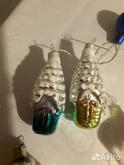 Елочные игрушки СССР
