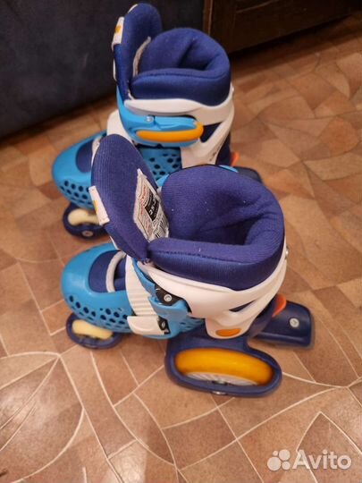 Роликовые коньки детские раздвижные