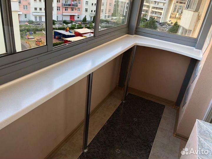 Подоконник из искусственного камня с доставкой