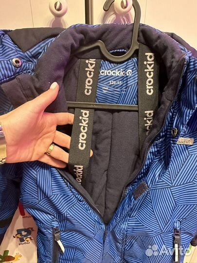 Зимний комбинезон для мальчика 128 134